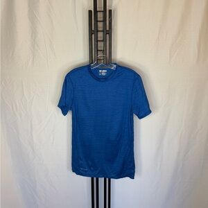 Layer 8 Men's Deep Blue Short‎ Sleeve Shirt